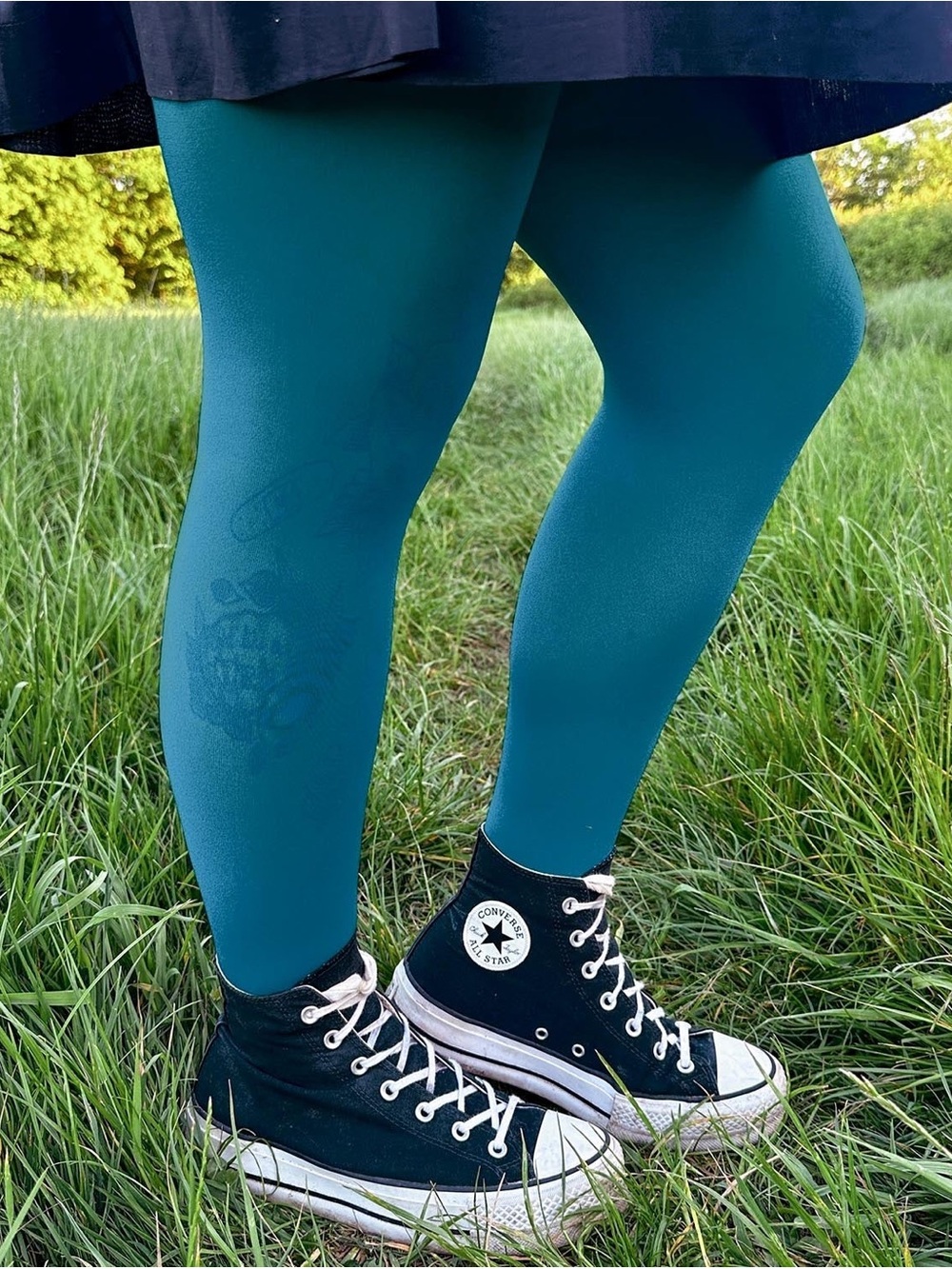 SNAG Petrol Blue 50 Denier Tights